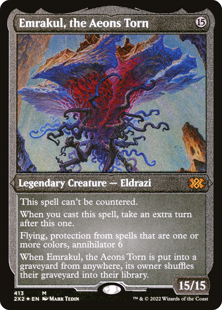 Emrakul, the Aeons Torn (2X2-413) - Double Masters 2022 Etched Foil - Premium MTG Single from Wizards of the Coast - Just $7.36! Shop now at Game Crave Tournament Store