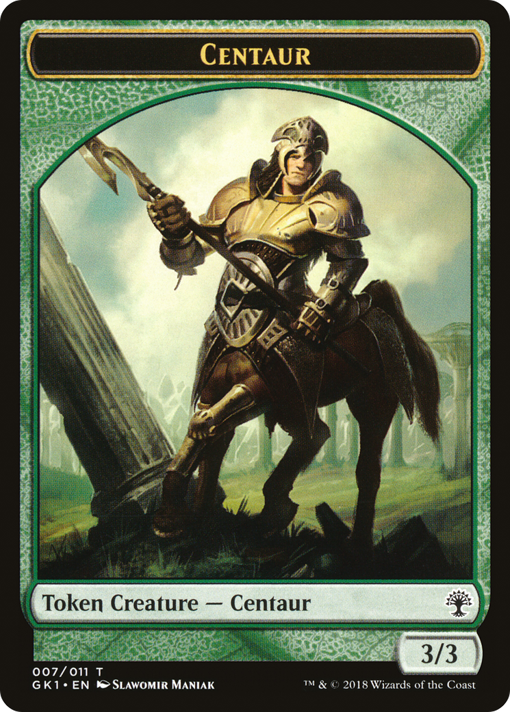 Elemental // Centaur (TGK1-010) - GRN Guild Kit Tokens - Premium MTG Single from Wizards of the Coast - Just $0.25! Shop now at Game Crave Tournament Store