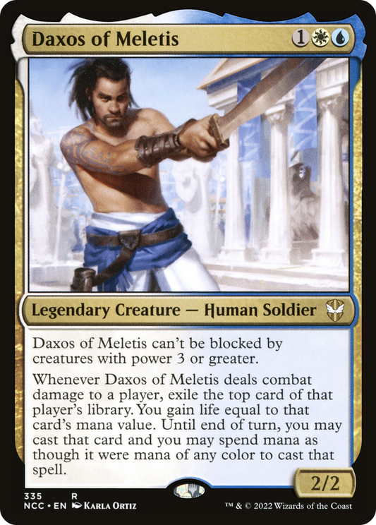 Daxos of Meletis (NCC-335) - New Capenna Commander - Premium MTG Single from Wizards of the Coast - Just $0.08! Shop now at Game Crave Tournament Store