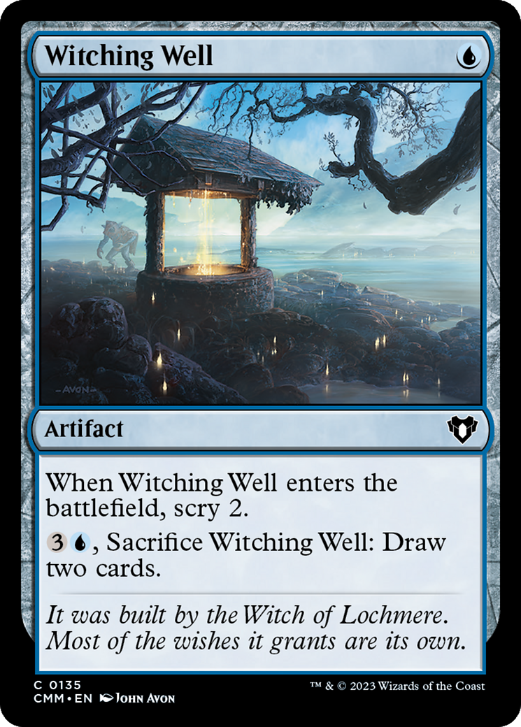 Witching Well (CMM-135) - Commander Masters Foil - Premium MTG Single from Wizards of the Coast - Just $0.08! Shop now at Game Crave Tournament Store