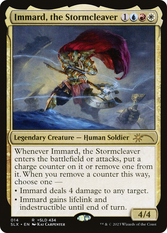 Immard, the Stormcleaver (SLX-014) - Universes Within / Guile, Sonic Soldier - Premium MTG Single from Wizards of the Coast - Just $0.08! Shop now at Game Crave Tournament Store