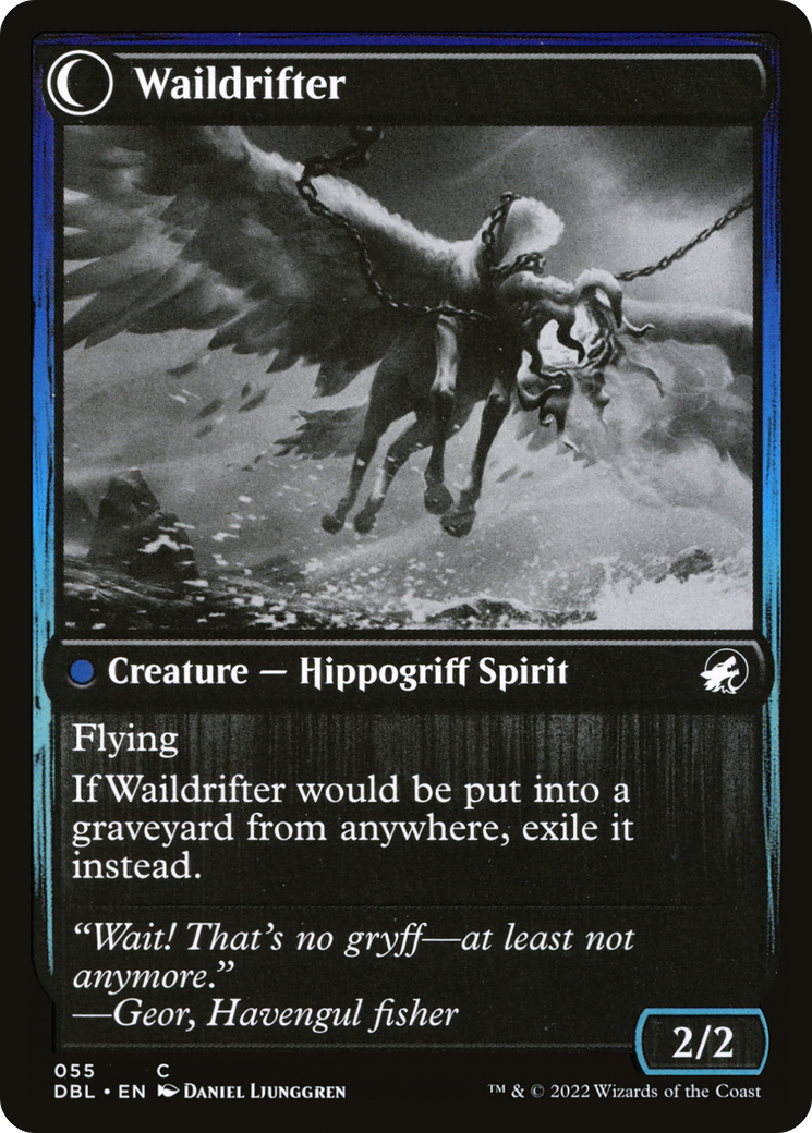 Galedrifter // Waildrifter (DBL-055) - Innistrad: Double Feature: (Double Faced Transform) - Premium MTG Single from Wizards of the Coast - Just $0.08! Shop now at Game Crave Tournament Store