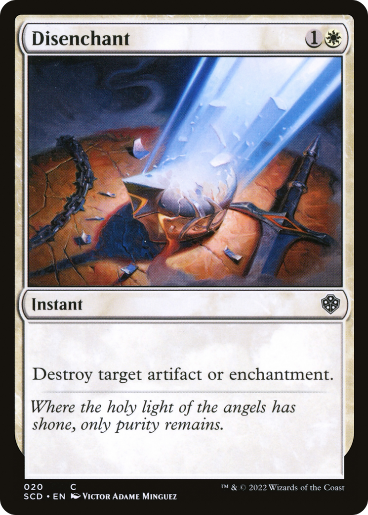 Disenchant (SCD-020) - Starter Commander Decks - Premium MTG Single from Wizards of the Coast - Just $0.08! Shop now at Game Crave Tournament Store