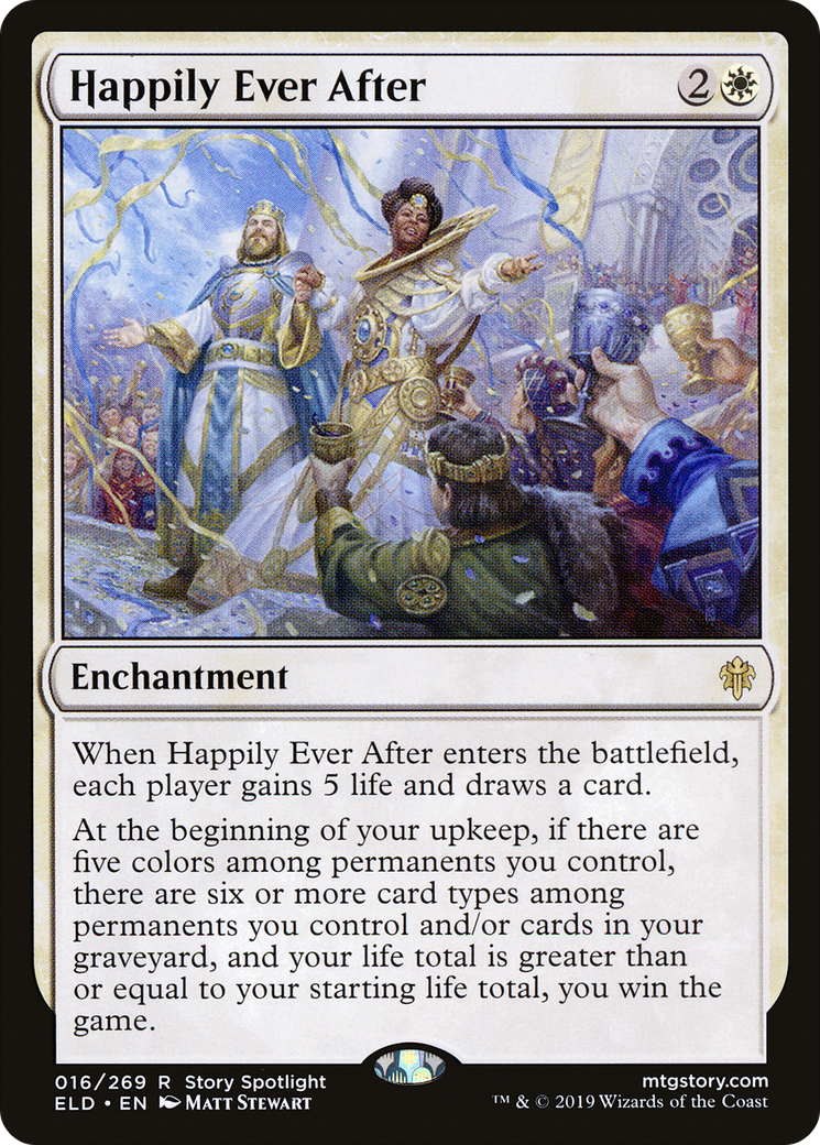 Happily Ever After (ELD-016) - Throne of Eldraine - Premium MTG Single from Wizards of the Coast - Just $0.25! Shop now at Game Crave Tournament Store