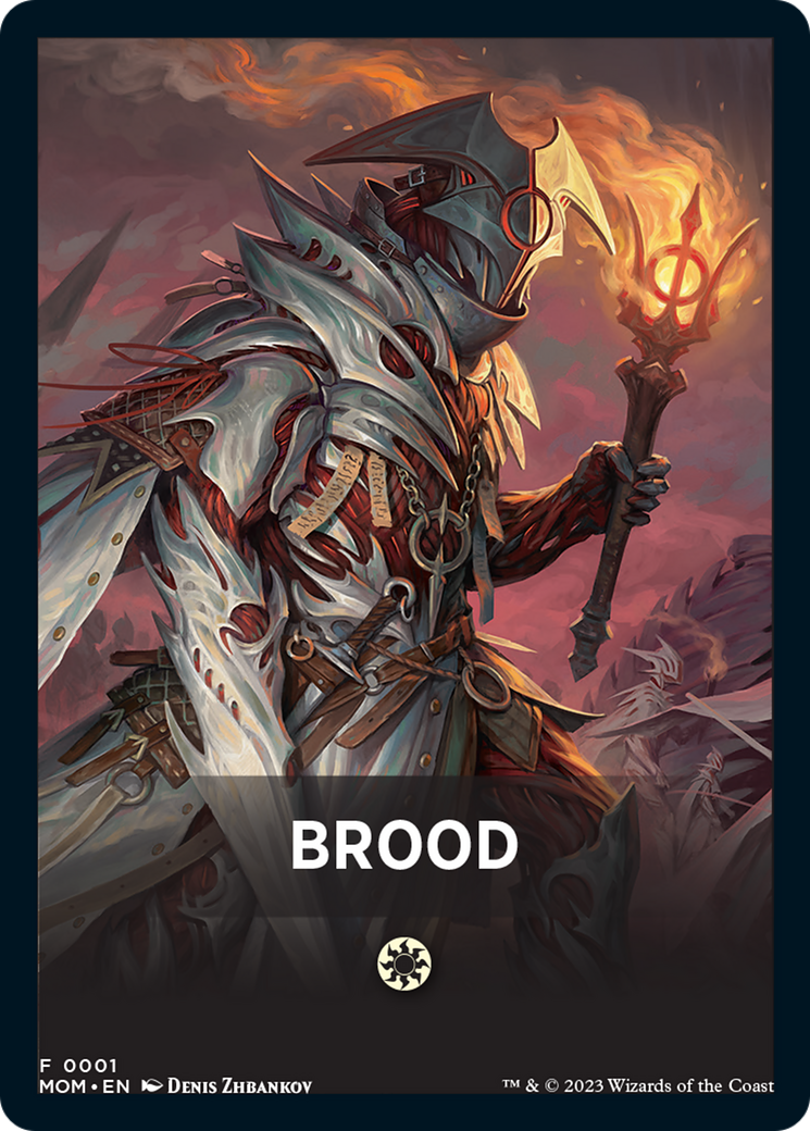 Brood (FMOM-001) - March of the Machine Jumpstart Front Cards - Premium MTG Single from Wizards of the Coast - Just $0! Shop now at Game Crave Tournament Store