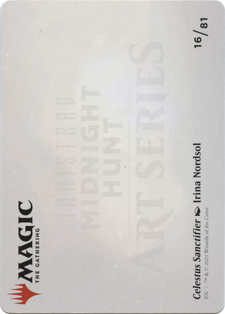 Celestus Sanctifier // Celestus Sanctifier (AMID-016) - Midnight Hunt Art Series (Borderless) Foil - Premium MTG Single from Wizards of the Coast - Just $0! Shop now at Game Crave Tournament Store