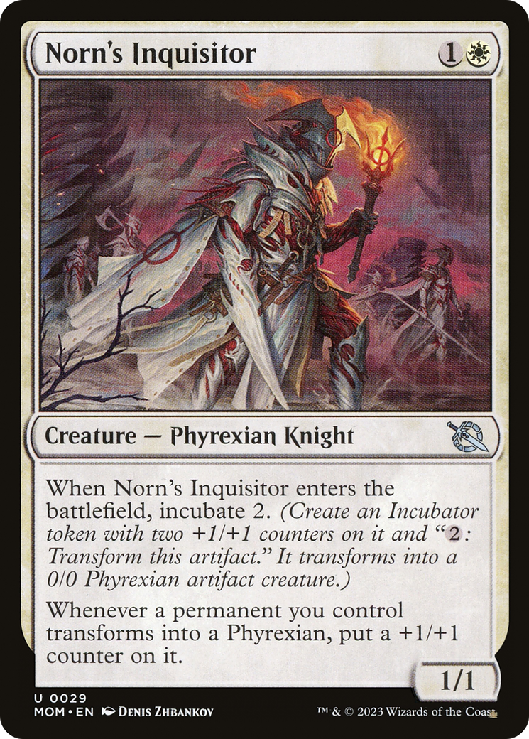 Norn's Inquisitor (MOM-029) - March of the Machine - Premium MTG Single from Wizards of the Coast - Just $0.08! Shop now at Game Crave Tournament Store