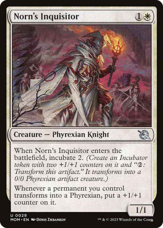 Norn's Inquisitor (MOM-029) - March of the Machine - Premium MTG Single from Wizards of the Coast - Just $0.08! Shop now at Game Crave Tournament Store