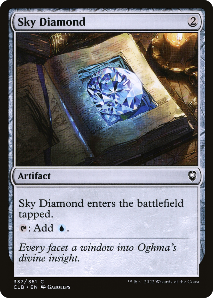 Sky Diamond (CLB-337) - Commander Legends: Battle for Baldur's Gate - Premium MTG Single from Wizards of the Coast - Just $0.08! Shop now at Game Crave Tournament Store