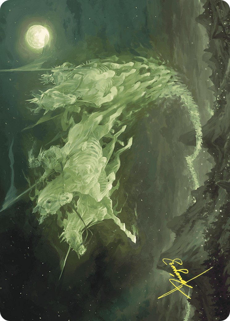 Moonshaker Cavalry // Moonshaker Cavalry (AWOE-005) - Wilds of Eldraine Art Series (Borderless) - Premium MTG Single from Wizards of the Coast - Just $0! Shop now at Game Crave Tournament Store