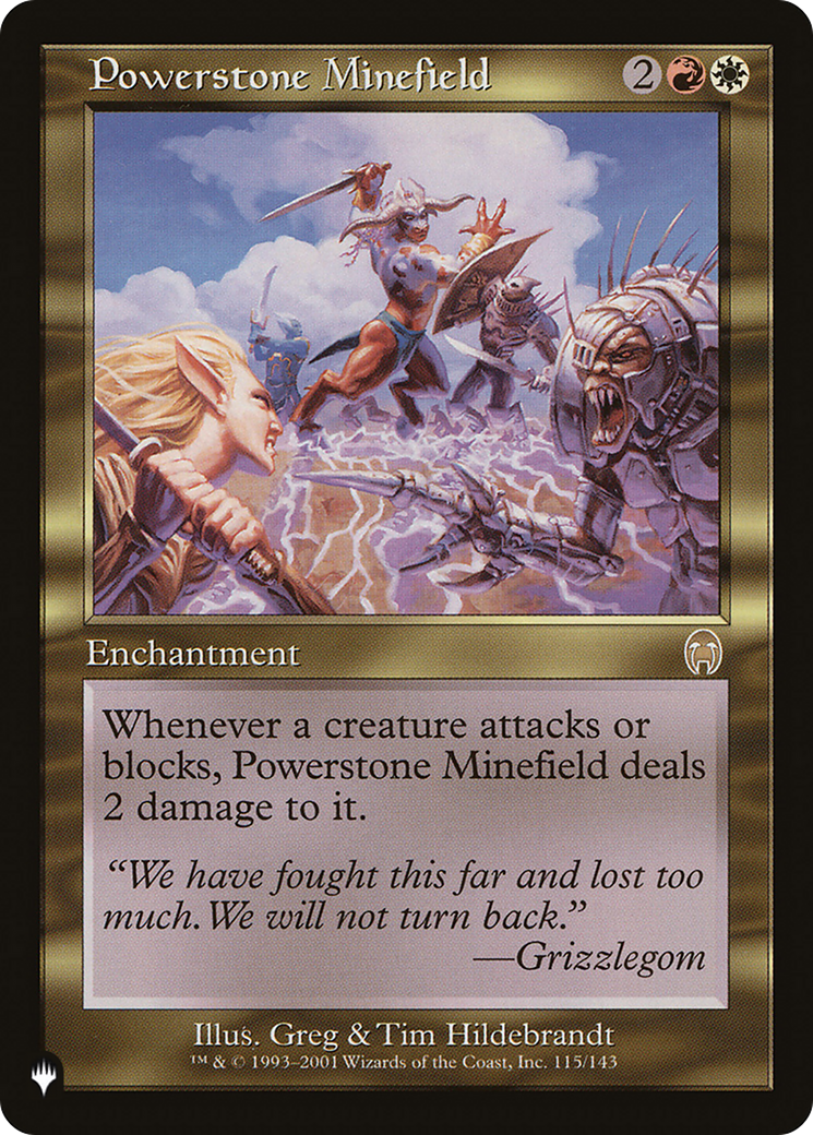 Powerstone Minefield (PLIST-938) - The List - Premium MTG Single from Wizards of the Coast - Just $0.25! Shop now at Game Crave Tournament Store