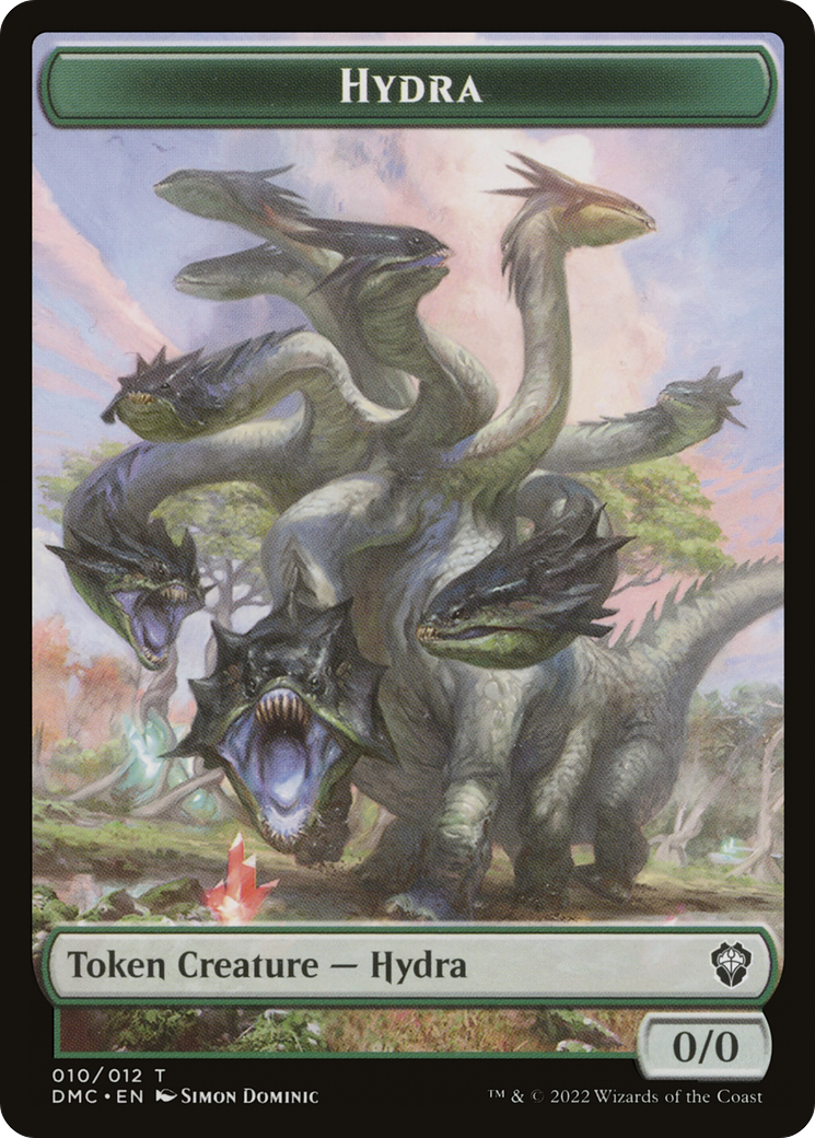 Hydra (TDMC-010) - Dominaria United Commander Tokens - Premium MTG Single from Wizards of the Coast - Just $0! Shop now at Game Crave Tournament Store