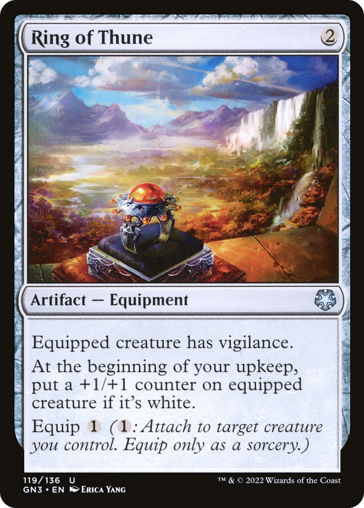 Ring of Thune (GN3-119) - Game Night: Free-for-All - Premium MTG Single from Wizards of the Coast - Just $0.08! Shop now at Game Crave Tournament Store