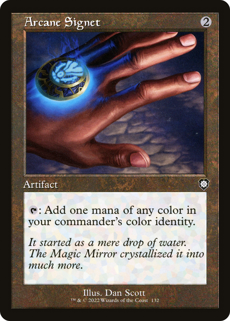 Arcane Signet (BRC-132) - The Brothers' War Commander - Premium MTG Single from Wizards of the Coast - Just $0.28! Shop now at Game Crave Tournament Store