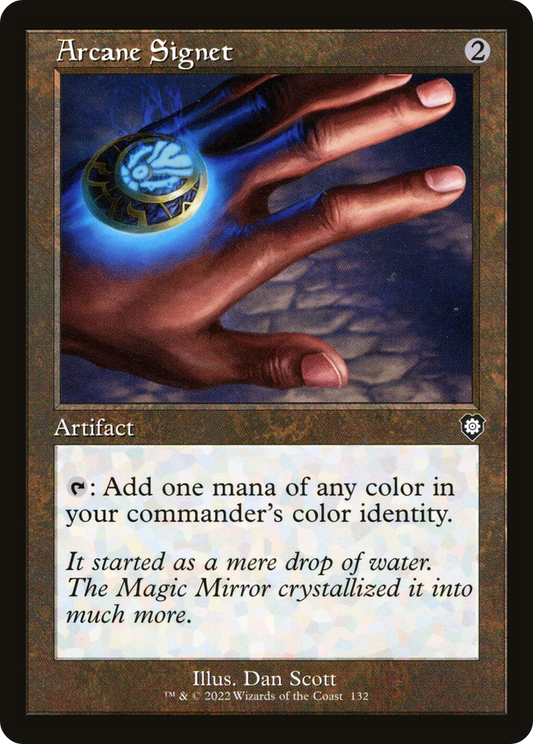 Arcane Signet (BRC-132) - The Brothers' War Commander - Premium MTG Single from Wizards of the Coast - Just $0.28! Shop now at Game Crave Tournament Store