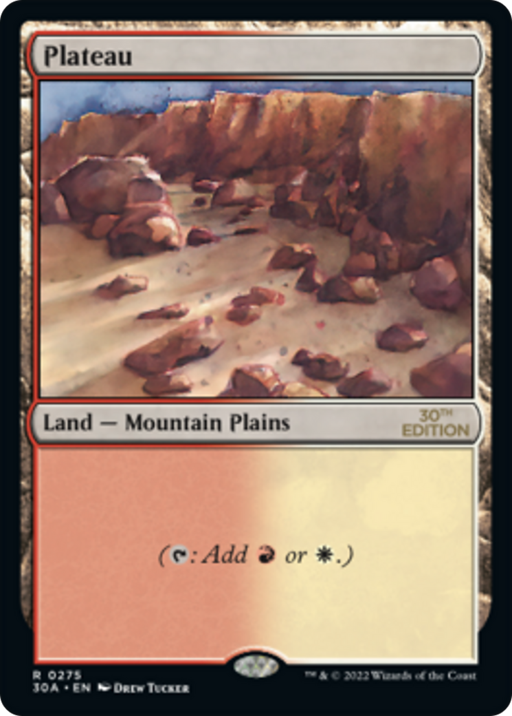 Plateau (30A-275) - 30th Anniversary Edition - Premium MTG Single from Wizards of the Coast - Just $31.75! Shop now at Game Crave Tournament Store
