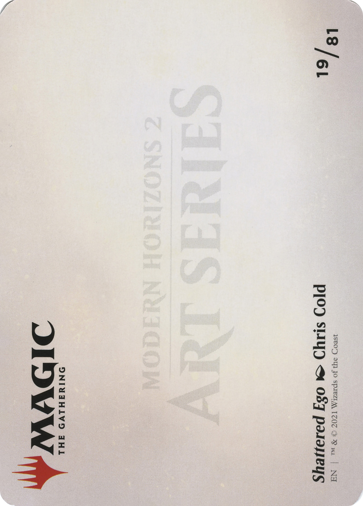 Shattered Ego // Shattered Ego (AMH2-019) - Modern Horizons 2 Art Series (Borderless) Foil - Premium MTG Single from Wizards of the Coast - Just $0! Shop now at Game Crave Tournament Store