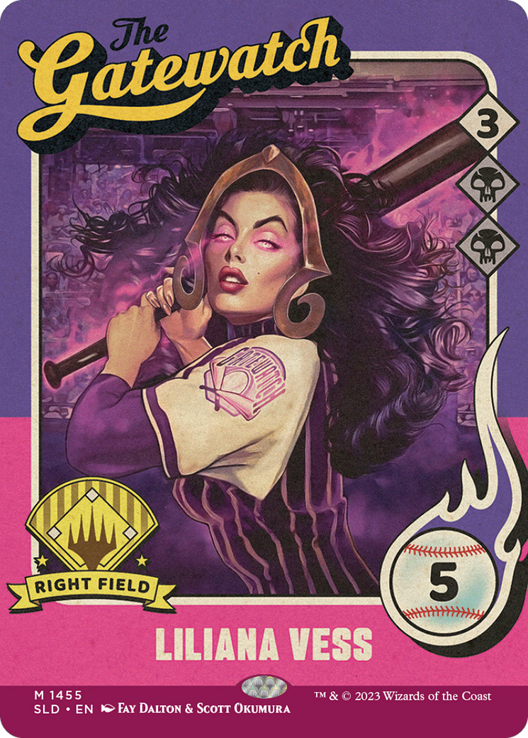 Liliana Vess // Liliana Vess (SLD-1455) - Secret Lair Drop: (Full Art) (Borderless) - Premium MTG Single from Wizards of the Coast - Just $20.66! Shop now at Game Crave Tournament Store