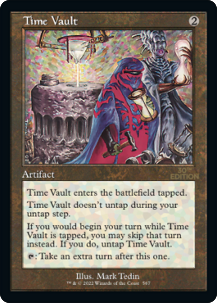 Time Vault (30A-567) - 30th Anniversary Edition - Premium MTG Single from Wizards of the Coast - Just $0! Shop now at Game Crave Tournament Store