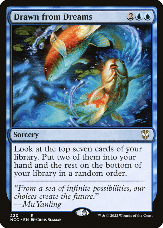 Drawn from Dreams (NCC-220) - New Capenna Commander - Premium MTG Single from Wizards of the Coast - Just $0.08! Shop now at Game Crave Tournament Store