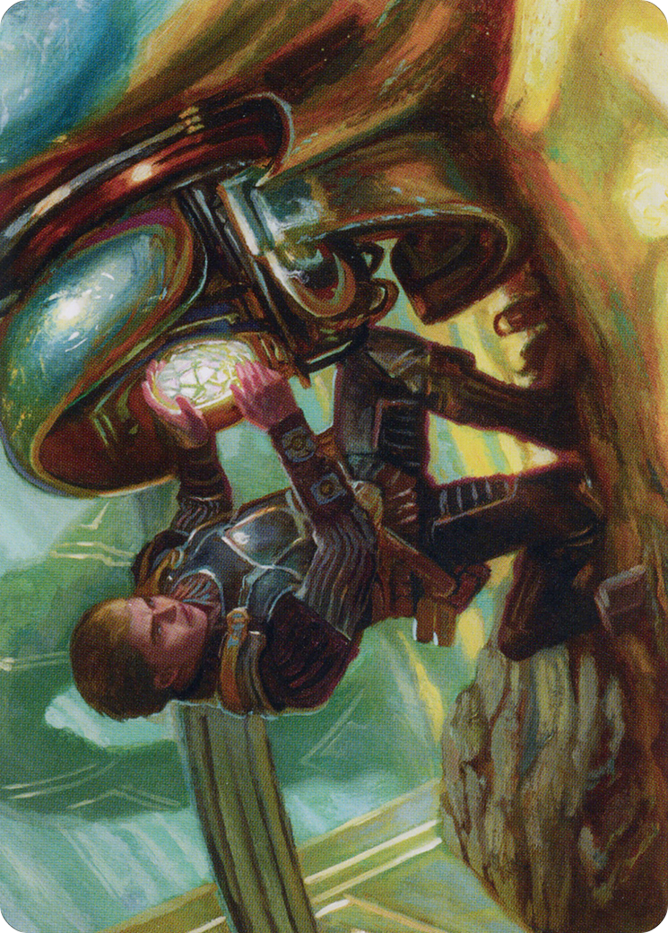 Urza, Powerstone Prodigy // Urza, Powerstone Prodigy (ABRO-035) - The Brothers' War Art Series (Borderless) - Premium MTG Single from Wizards of the Coast - Just $0! Shop now at Game Crave Tournament Store