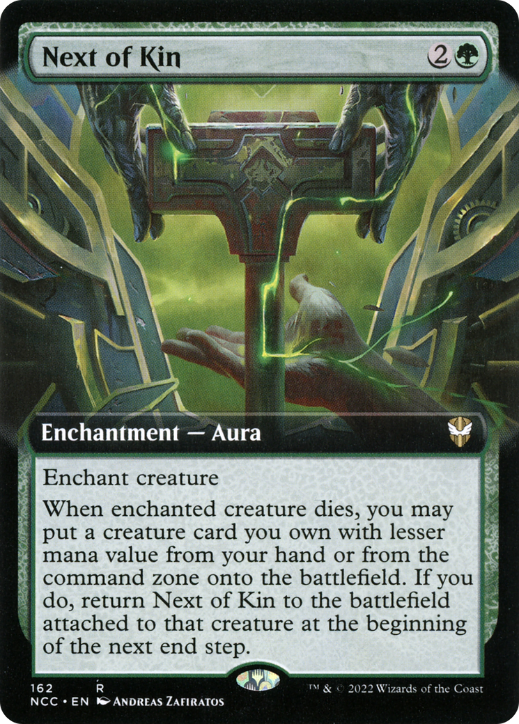 Next of Kin (NCC-162) - New Capenna Commander: (Extended Art) - Premium MTG Single from Wizards of the Coast - Just $0.08! Shop now at Game Crave Tournament Store