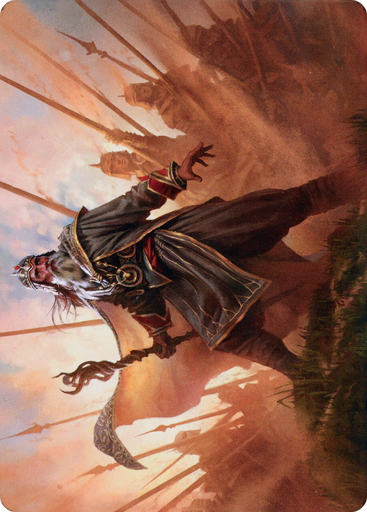 Hazezon, Shaper of Sand // Hazezon, Shaper of Sand (ADMU-046) - Dominaria United Art Series (Borderless) - Premium MTG Single from Wizards of the Coast - Just $0! Shop now at Game Crave Tournament Store