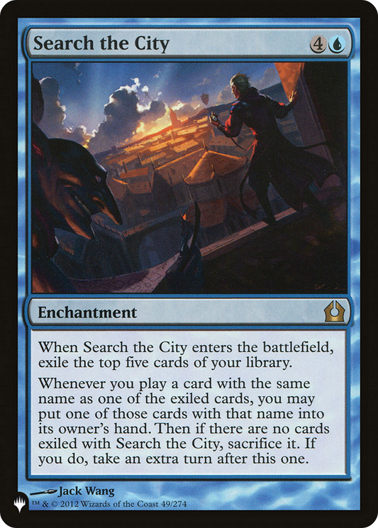 Search the City (PLIST-762) - The List - Premium MTG Single from Wizards of the Coast - Just $0.08! Shop now at Game Crave Tournament Store