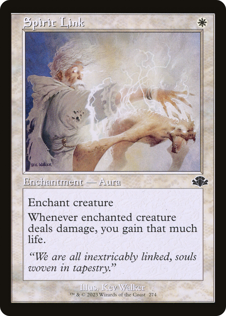 Spirit Link (DMR-274) - Dominaria Remastered - Premium MTG Single from Wizards of the Coast - Just $0.08! Shop now at Game Crave Tournament Store