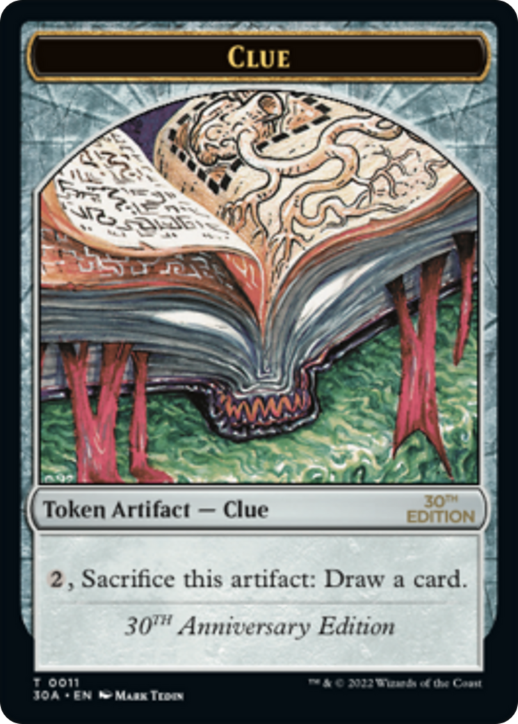 Clue (T30A-011) - 30th Anniversary Tokens - Premium MTG Single from Wizards of the Coast - Just $4.49! Shop now at Game Crave Tournament Store