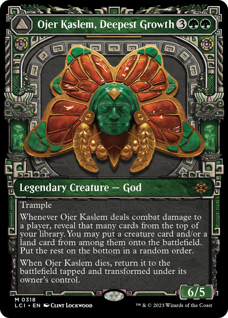 Ojer Kaslem, Deepest Growth // Temple of Cultivation (LCI-318) - The Lost Caverns of Ixalan: (Showcase) - Premium MTG Single from Wizards of the Coast - Just $0.95! Shop now at Game Crave Tournament Store