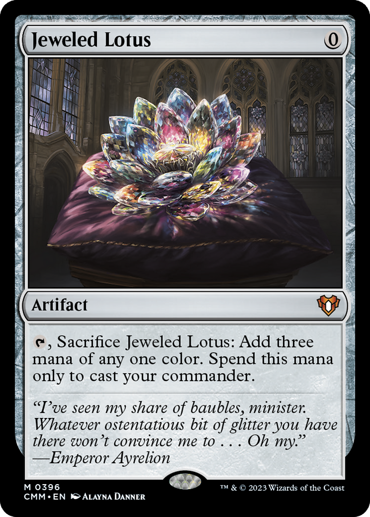 Jeweled Lotus (CMM-396) - Commander Masters - Premium MTG Single from Wizards of the Coast - Just $8.34! Shop now at Game Crave Tournament Store