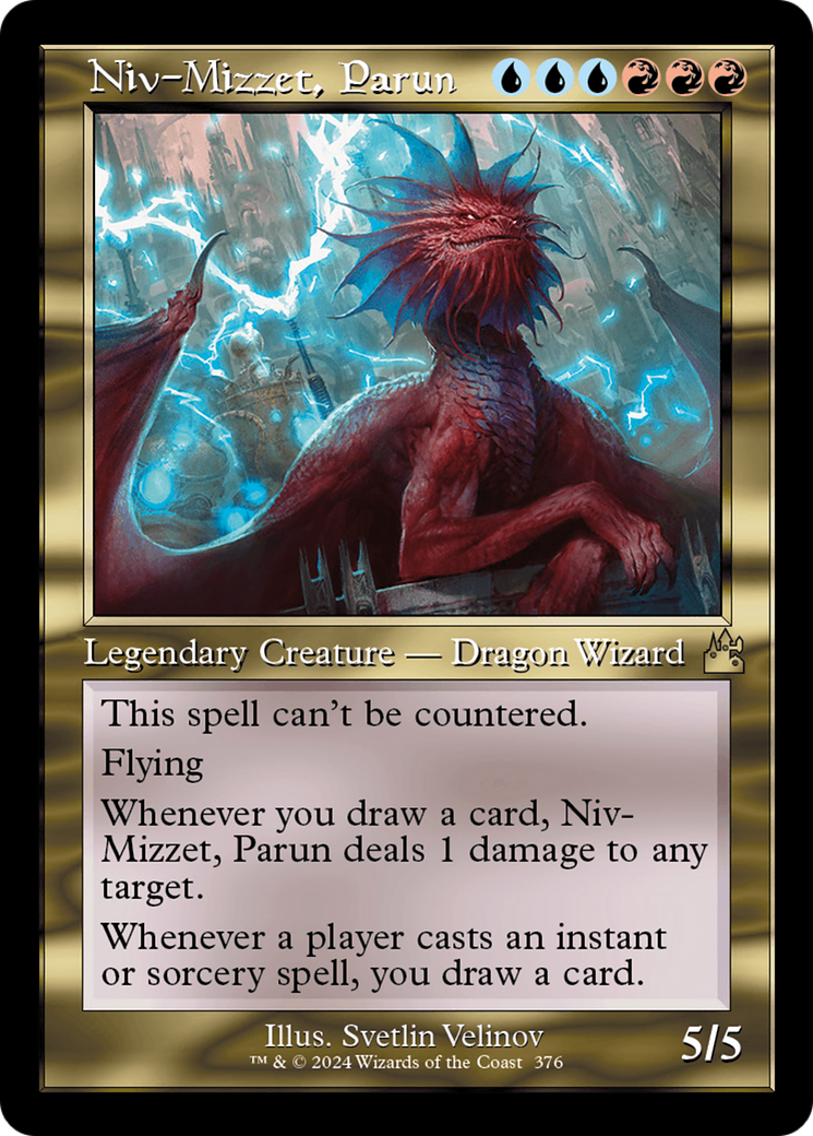 Niv-Mizzet, Parun (RVR-376) - Ravnica Remastered - Premium MTG Single from Wizards of the Coast - Just $0.67! Shop now at Game Crave Tournament Store