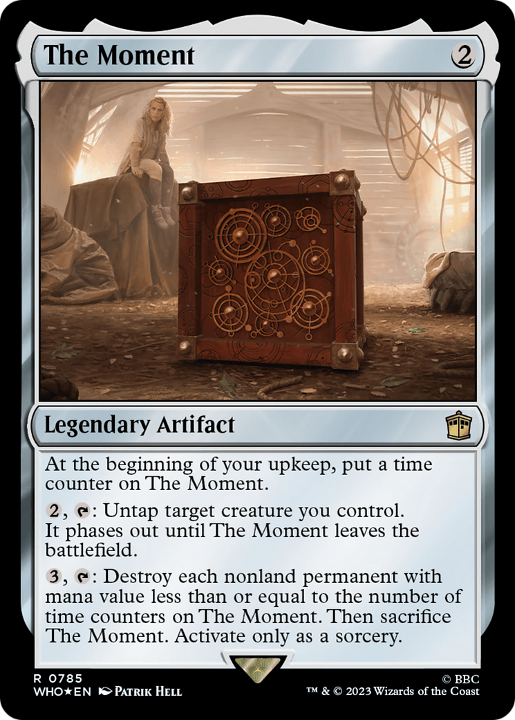The Moment (WHO-785) - Doctor Who Foil - Premium MTG Single from Wizards of the Coast - Just $0.14! Shop now at Game Crave Tournament Store