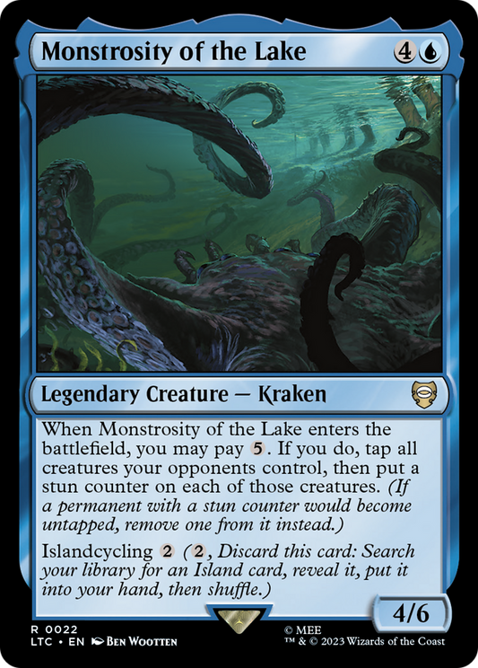 Monstrosity of the Lake (LTC-022) - Tales of Middle-earth Commander - Premium MTG Single from Wizards of the Coast - Just $0.08! Shop now at Game Crave Tournament Store