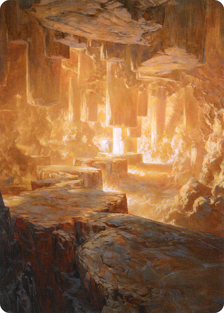 Pillarverge Pathway // Pillarverge Pathway (AZNR-028) - Zendikar Rising Art Series (Borderless) - Premium MTG Single from Wizards of the Coast - Just $0! Shop now at Game Crave Tournament Store