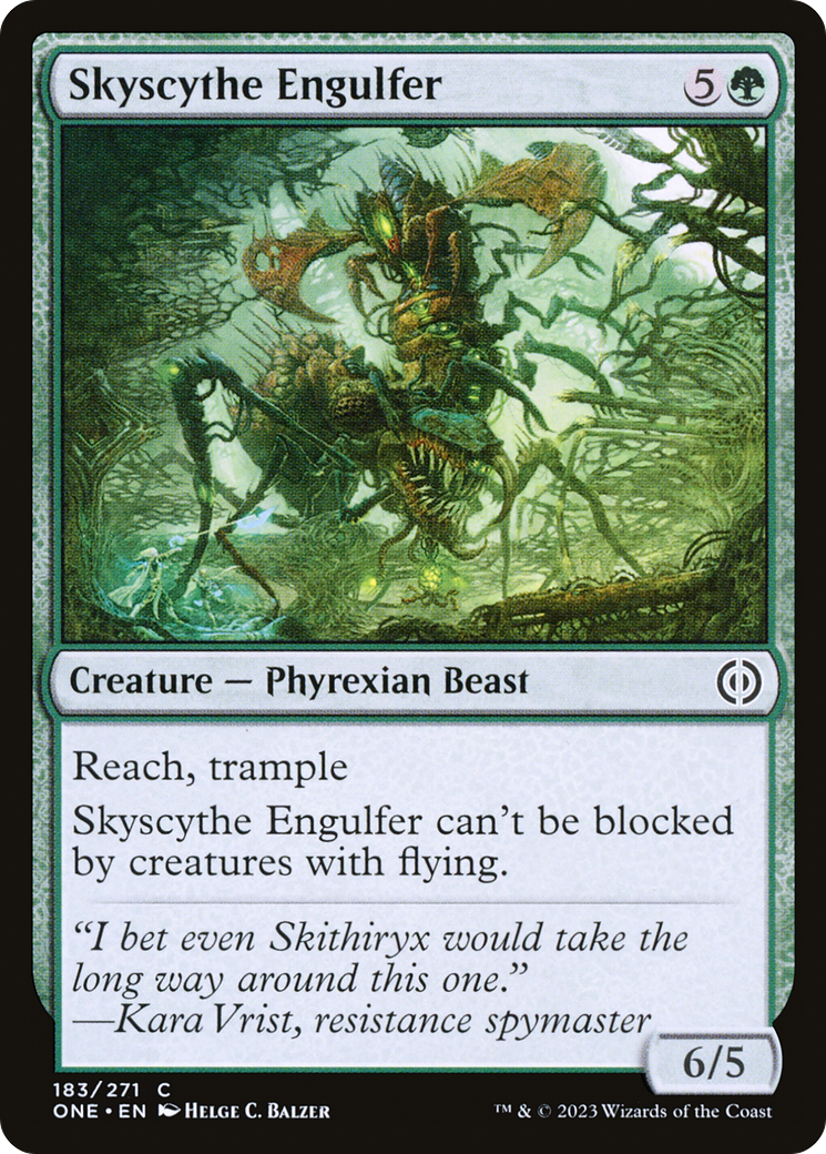 Skyscythe Engulfer (ONE-183) - Phyrexia: All Will Be One - Premium MTG Single from Wizards of the Coast - Just $0.08! Shop now at Game Crave Tournament Store