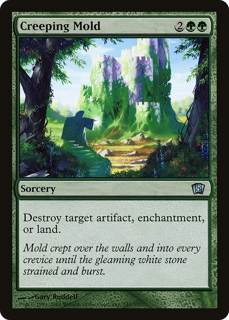 Creeping Mold (8ED-240★) - Eighth Edition Foil - Premium MTG Single from Wizards of the Coast - Just $0.46! Shop now at Game Crave Tournament Store