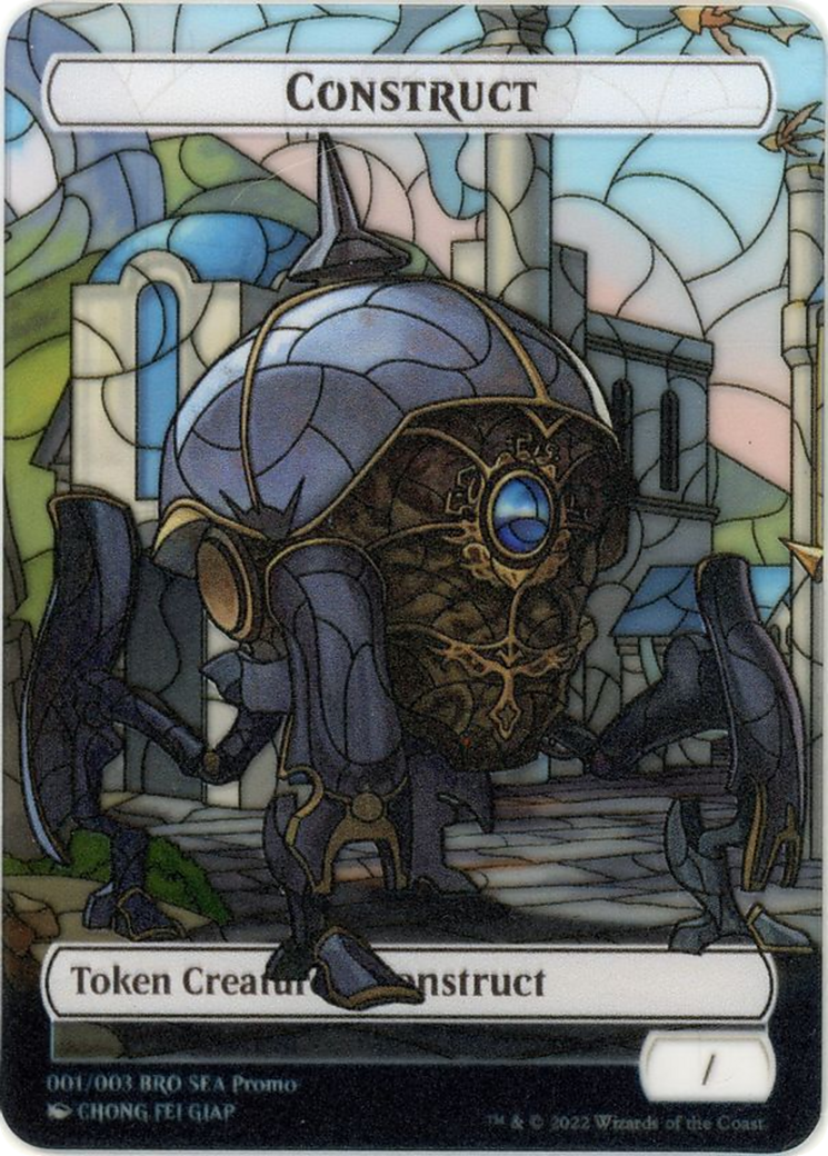 Construct (PTBRO-001) - The Brothers' War Southeast Asia Tokens: (Full Art) - Premium MTG Single from Wizards of the Coast - Just $14.85! Shop now at Game Crave Tournament Store