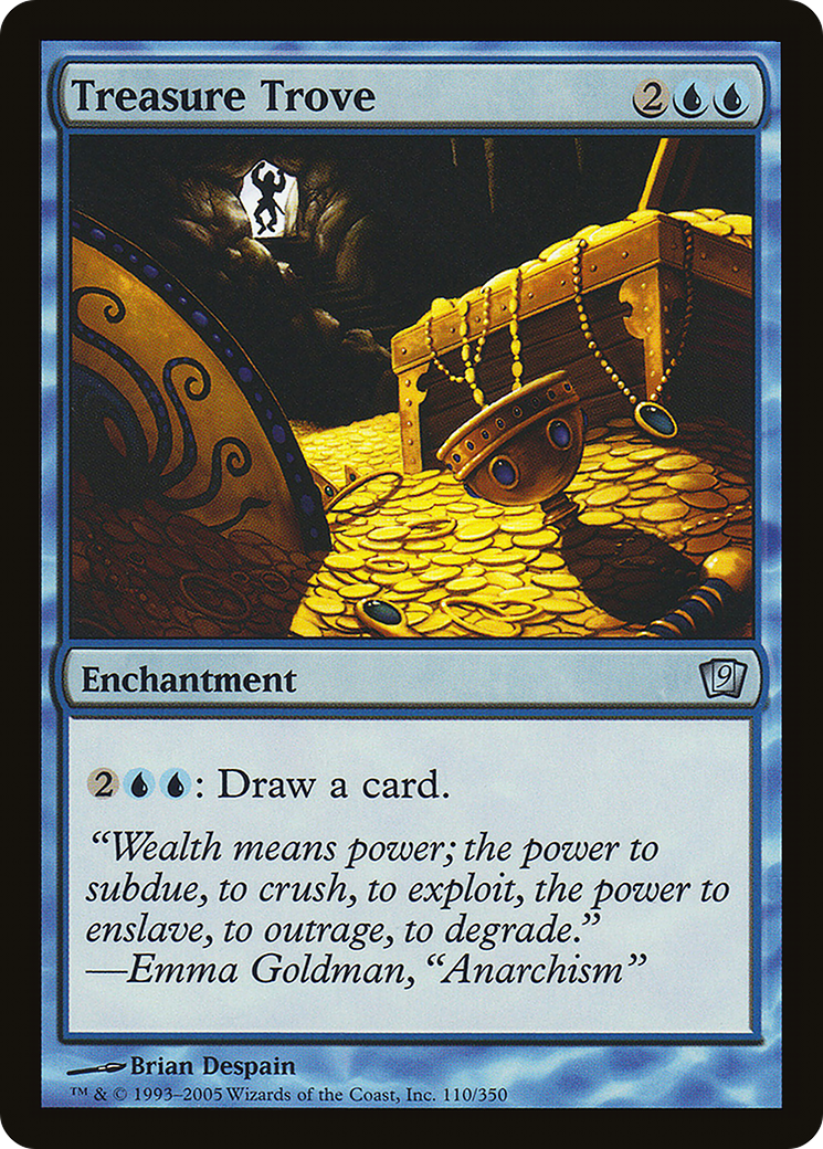 Treasure Trove (9ED-110★) - Ninth Edition Foil - Premium MTG Single from Wizards of the Coast - Just $0.23! Shop now at Game Crave Tournament Store