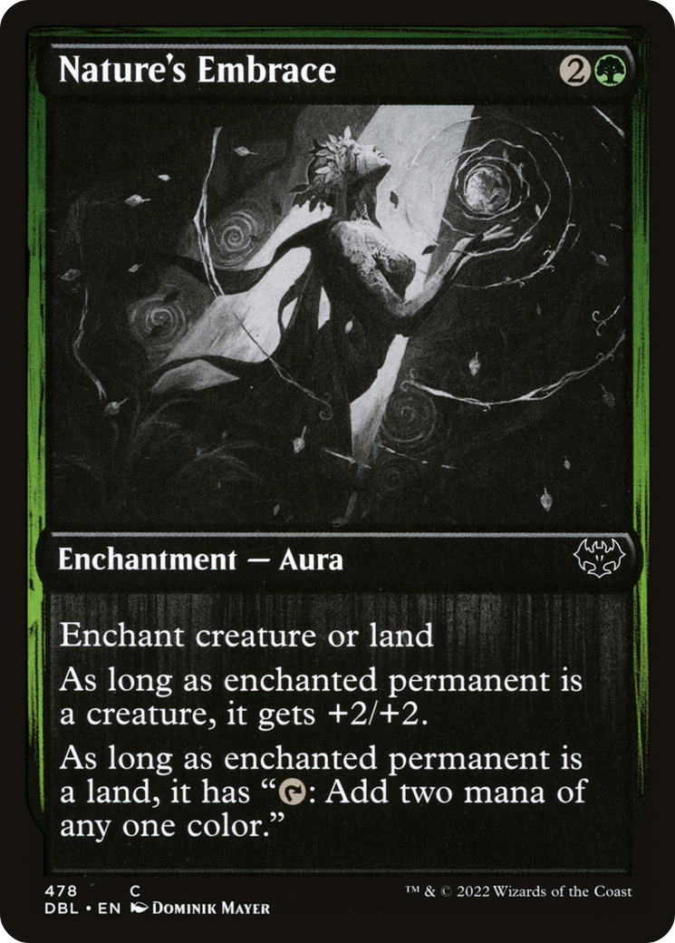 Nature's Embrace (DBL-478) - Innistrad: Double Feature - Premium MTG Single from Wizards of the Coast - Just $0.08! Shop now at Game Crave Tournament Store