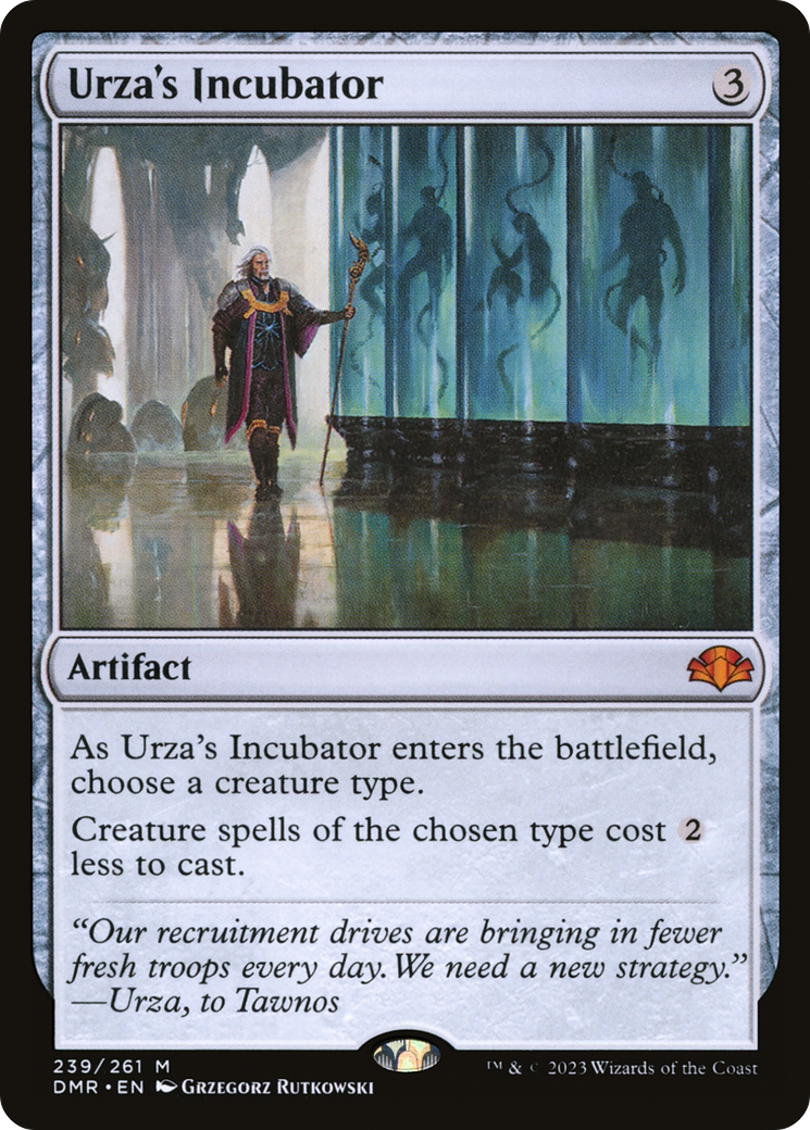Urza's Incubator (DMR-239) - Dominaria Remastered - Premium MTG Single from Wizards of the Coast - Just $4.52! Shop now at Game Crave Tournament Store
