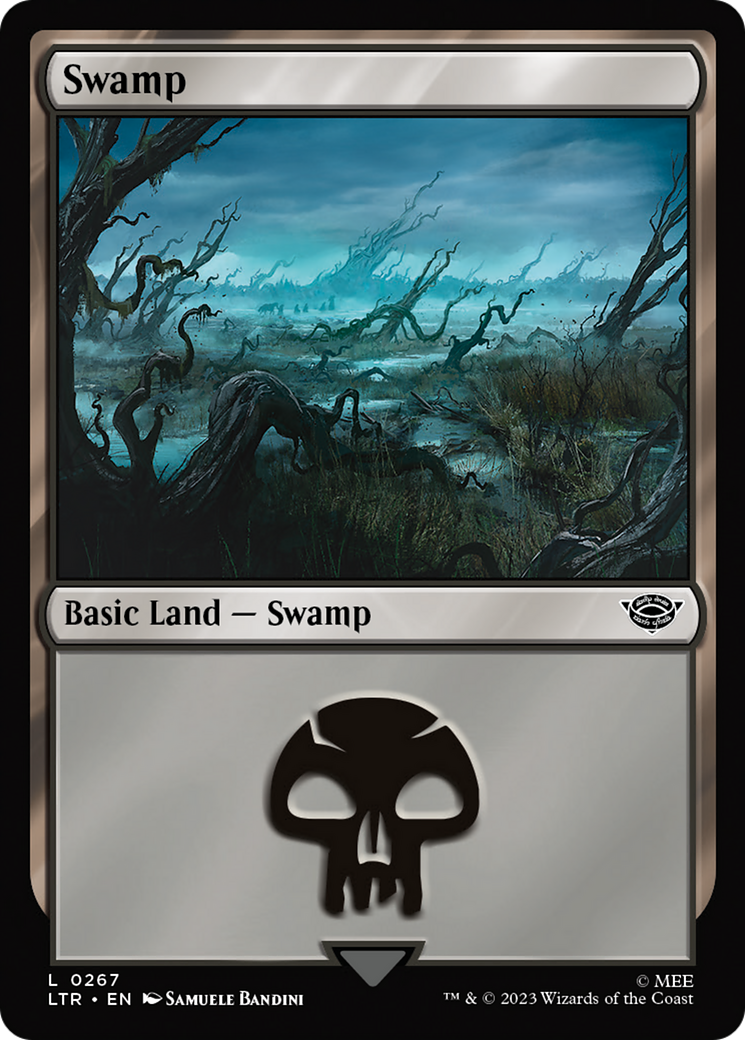 Swamp (LTR-267) - The Lord of the Rings: Tales of Middle-earth - Premium MTG Single from Wizards of the Coast - Just $0.08! Shop now at Game Crave Tournament Store