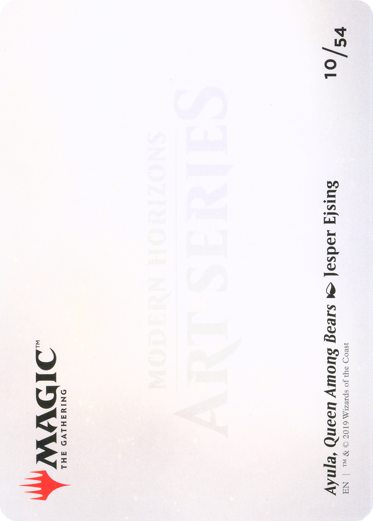 Ayula, Queen Among Bears // Ayula, Queen Among Bears (AMH1-010) - Modern Horizons Art Series (Borderless) - Premium MTG Single from Wizards of the Coast - Just $0! Shop now at Game Crave Tournament Store