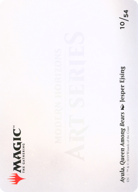 Ayula, Queen Among Bears // Ayula, Queen Among Bears (AMH1-010) - Modern Horizons Art Series (Borderless) - Premium MTG Single from Wizards of the Coast - Just $0! Shop now at Game Crave Tournament Store