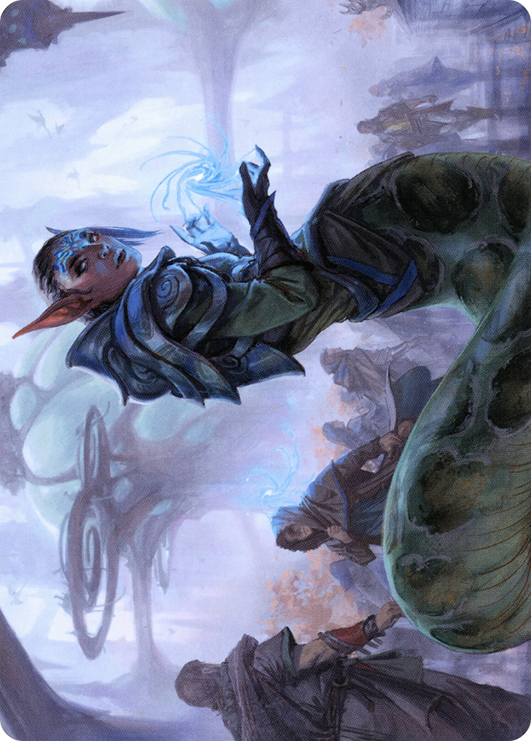 Lonis, Cryptozoologist // Lonis, Cryptozoologist (AMH2-057) - Modern Horizons 2 Art Series (Borderless) Foil - Premium MTG Single from Wizards of the Coast - Just $0! Shop now at Game Crave Tournament Store