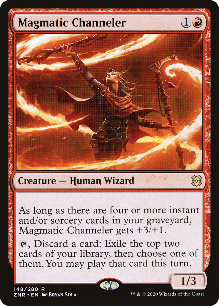 Magmatic Channeler (ZNR-148) - Zendikar Rising - Premium MTG Single from Wizards of the Coast - Just $0.08! Shop now at Game Crave Tournament Store