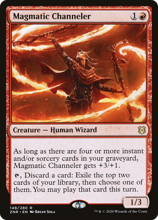 Magmatic Channeler (ZNR-148) - Zendikar Rising - Premium MTG Single from Wizards of the Coast - Just $0.08! Shop now at Game Crave Tournament Store