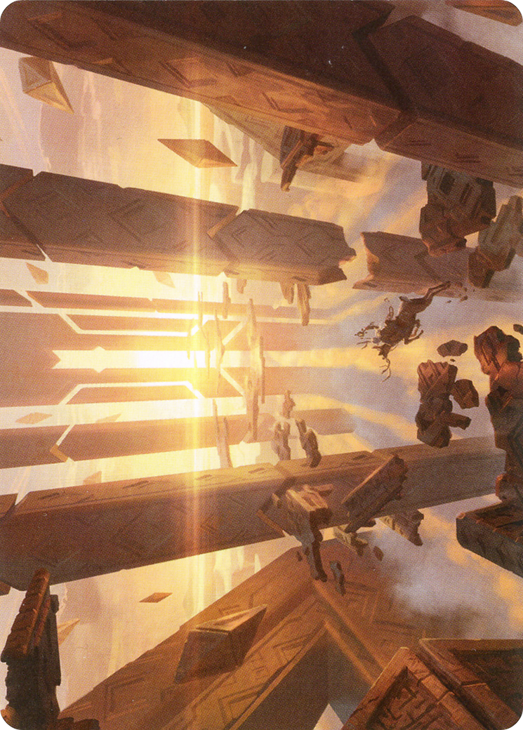 Skyclave Basilica // Skyclave Basilica (AZNR-044) - Zendikar Rising Art Series (Borderless) Foil - Premium MTG Single from Wizards of the Coast - Just $0! Shop now at Game Crave Tournament Store