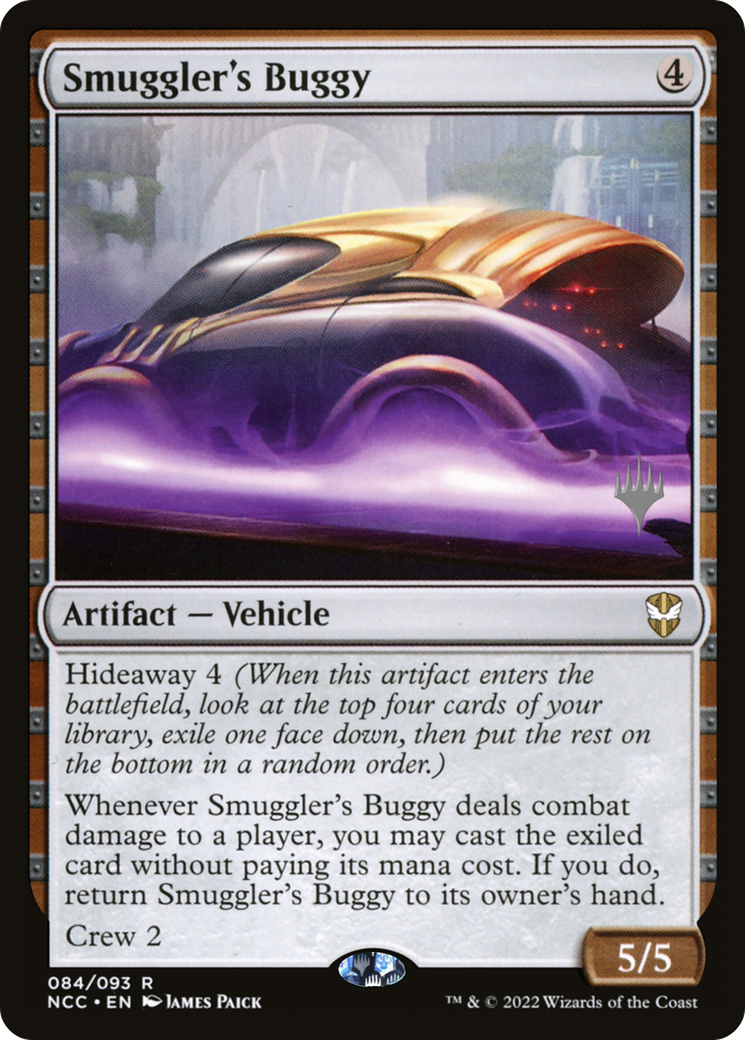 Smuggler's Buggy (PNCC-84P) - New Capenna Commander Promos Foil - Premium MTG Single from Wizards of the Coast - Just $2.52! Shop now at Game Crave Tournament Store
